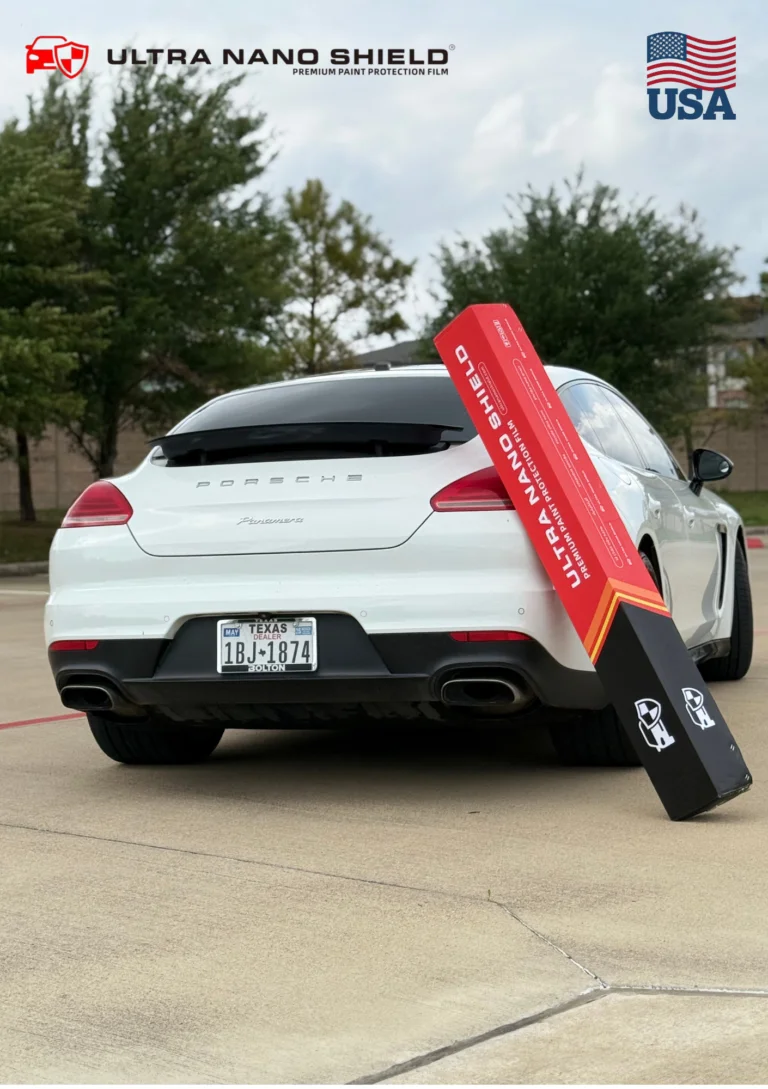 Luxury Car with Paint Protection Film